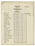 Moe Howard's 50pp. Script of Texaco Star Theater Starring Milton Berle & The Three Stooges With Shemp -- First Draft From 1948 Annotated by Moe With His Signatures -- 8.5 x 11 -- Very Good